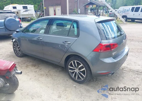 2017 Volkswagen Golf Tsi S 4-Door/Tsi Se 4-Door/Tsi Sel 4-Door/Tsi Wolfsburg Edition 4-Door из США, поврежденный, VIN 3VW217AU9HM036338